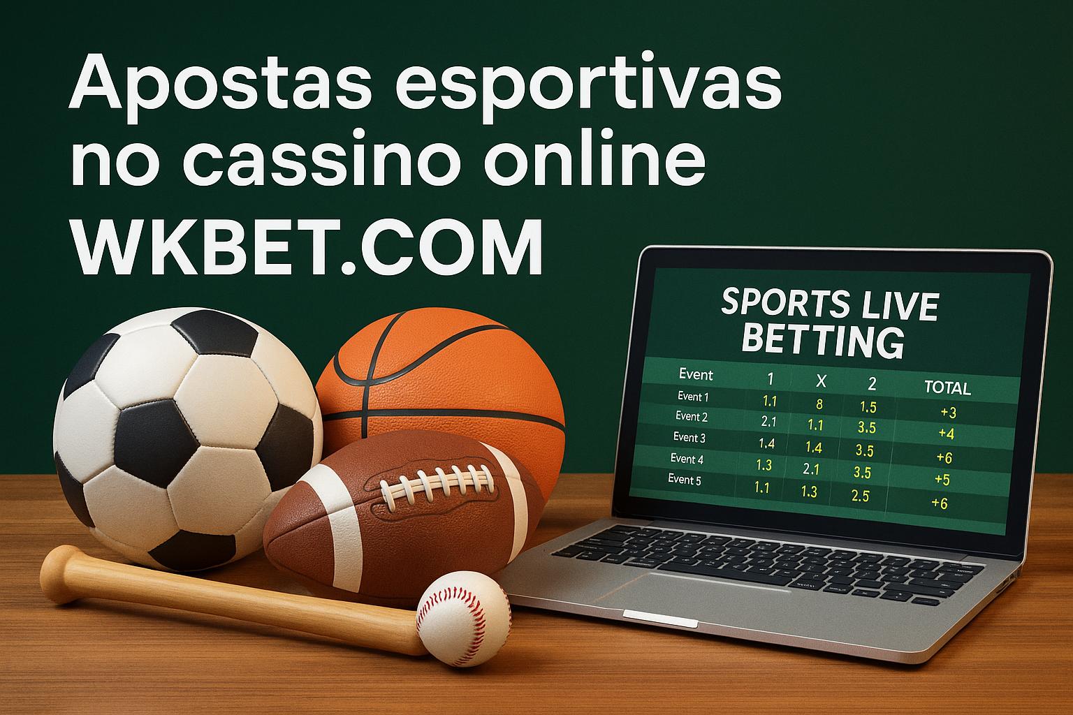 Aposte em apostas esportivas no cassino online WKBET.COM