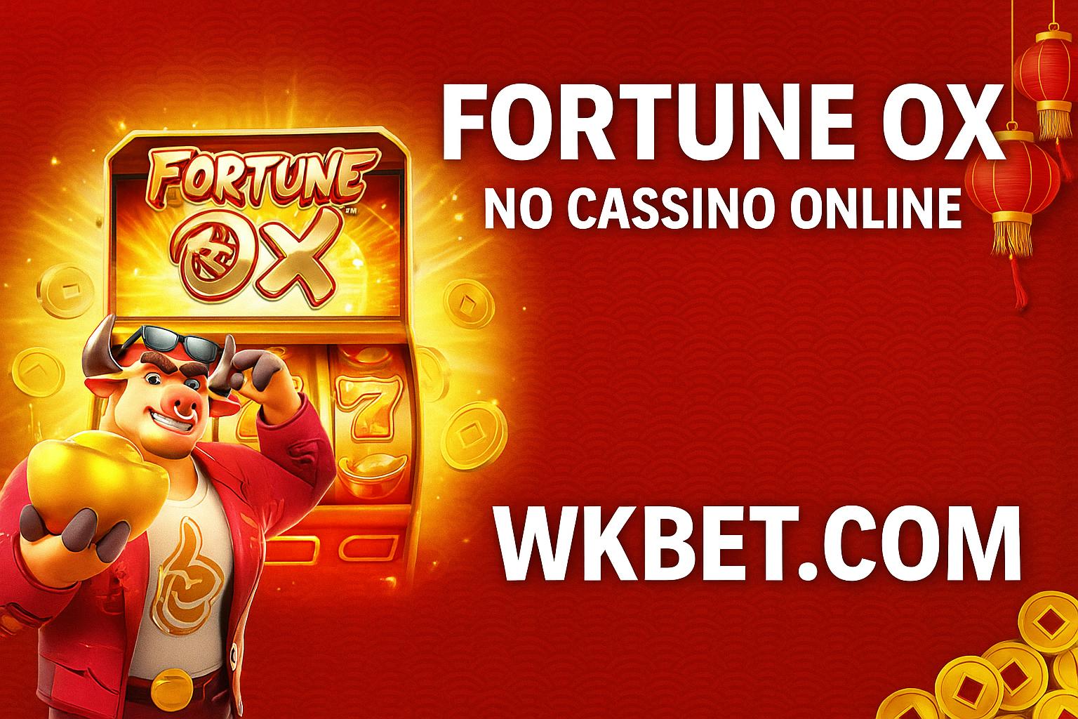 Fortune Ox no WKBET.COM - Aposte Agora e Reivindique Seus Ganhos