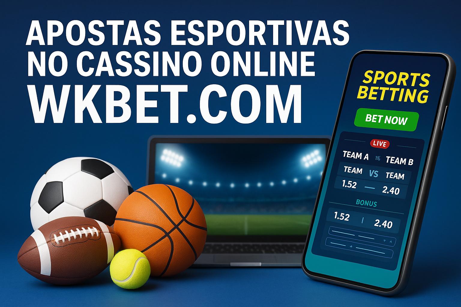 Apostas esportivas no cassino online WKBET.COM