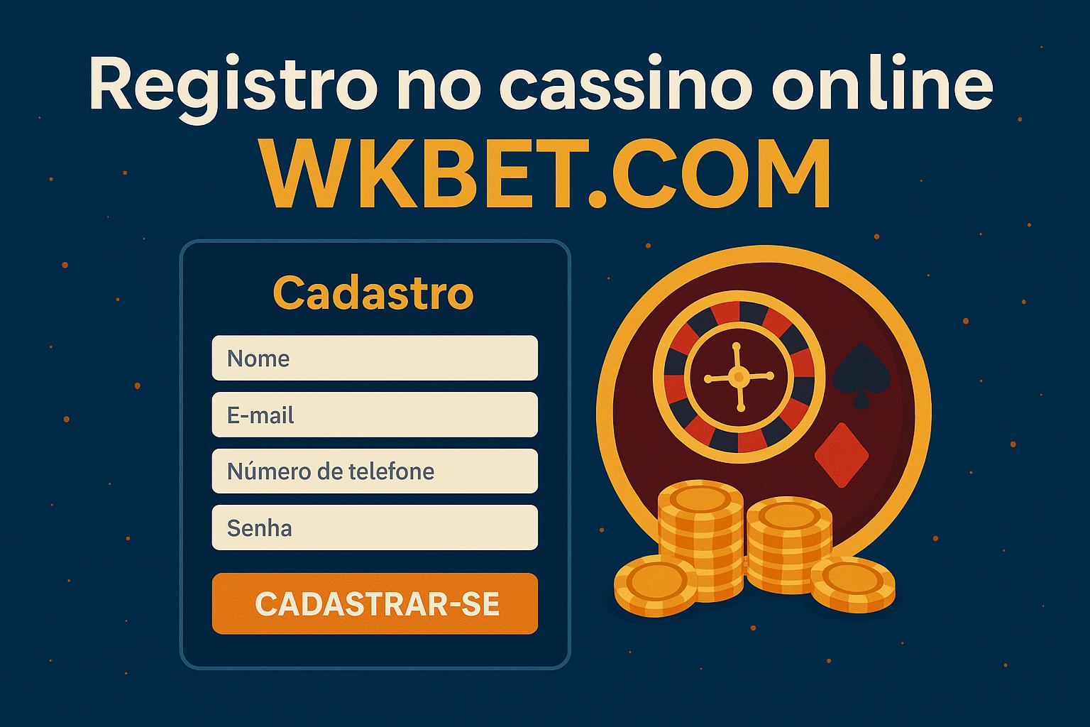 Não Perca tempo, o rRgistro na site WKBET.COM